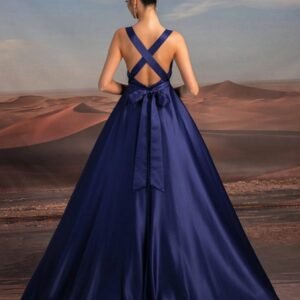 Vestido Amplio Azul marino